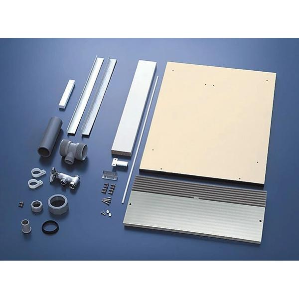 【お取り寄せ】【代引不可】Panasonic(パナソニック) ビルトイン食器洗い乾燥機 後付け専用別売部材 シンク下設置部材キット N-KH450S (シルバー用) 商品画像3：生活家電 ディープライス