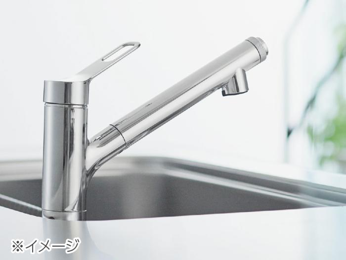 INAX(イナックス) 浄水器内蔵シングルレバー混合水栓 オールインワン浄水栓 JF-AJ461SYX-JW 商品画像6：生活家電 ディープライス