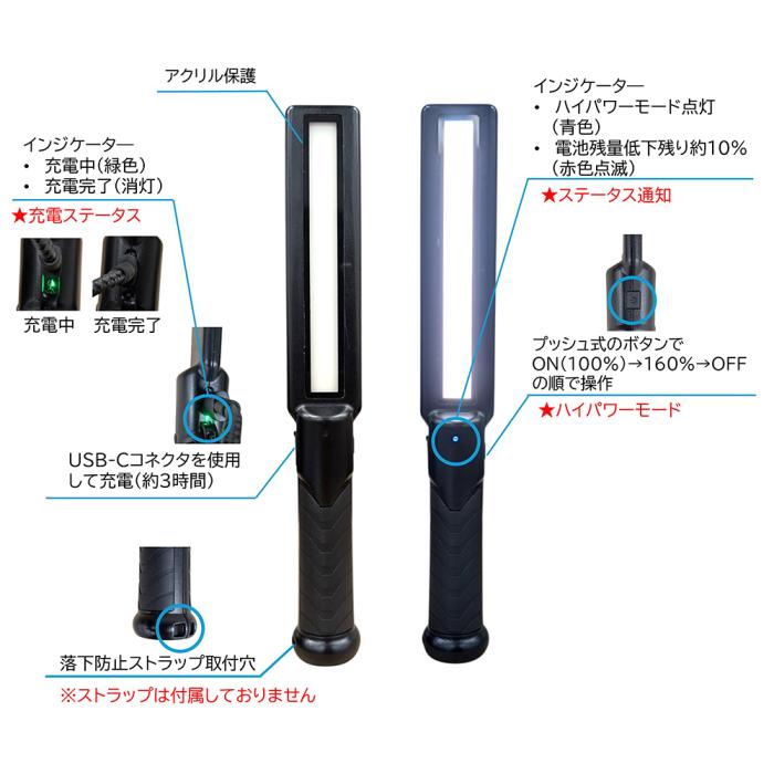 【お取り寄せ】KANEKA(カネカ) 白色光 OLED（有機EL）ハンディライト mini KP40A-HN1 商品画像7：生活家電 ディープライス