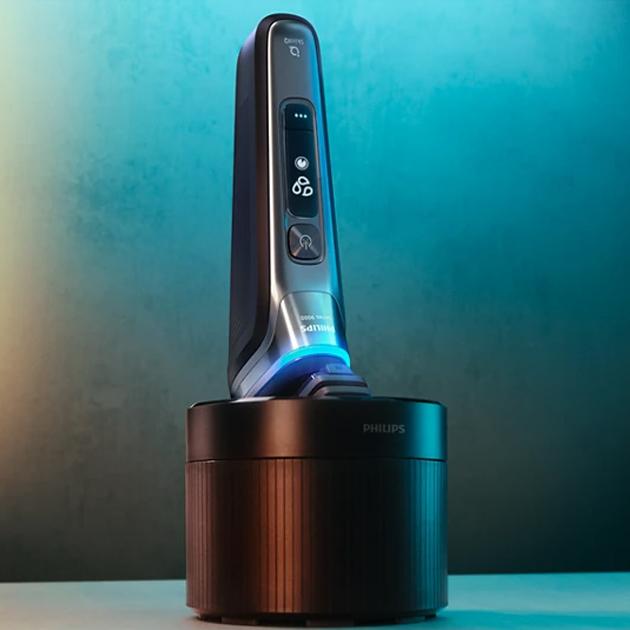 PHILIPS(フィリップス) ウェット＆ドライ電動シェーバー 『Shaver series 9000』 S9987/59 (ダーククローム) 商品画像4：生活家電 ディープライス