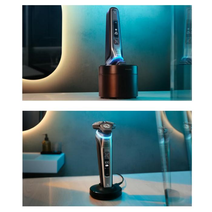 PHILIPS(フィリップス) ウェット＆ドライ電動シェーバー 『Shaver series 9000』 S9987/59 (ダーククローム) 商品画像5：生活家電 ディープライス