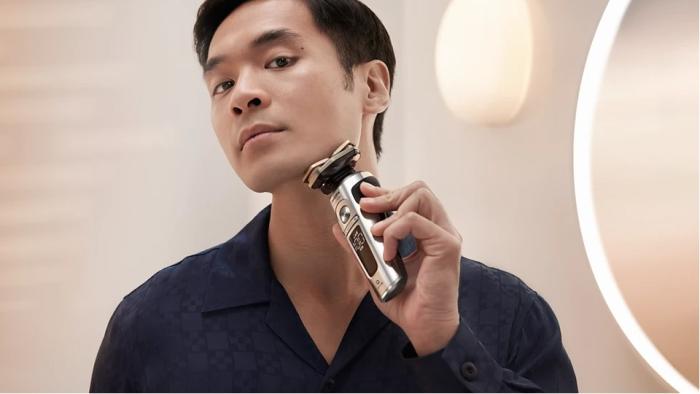 PHILIPS(フィリップス) ウェット＆ドライ電動シェーバー 『S9000 Prestigeシリーズ』 SP9885/36 (クローム) 商品画像2：生活家電 ディープライス