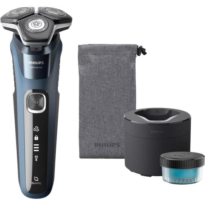PHILIPS(フィリップス) S5880/60 ウェット＆ドライ電動シェーバー 『5000シリーズ』 S5880-60 (オーシャンブルー) 商品画像2：生活家電 ディープライス