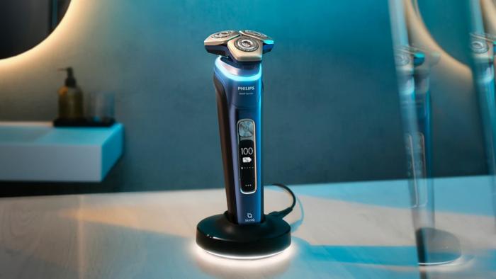 PHILIPS(フィリップス) ウェット＆ドライ 電動シェーバー 『Philips Shaver S9000』 S9980/30 (アドリアティックブルー) 商品画像5：生活家電 ディープライス