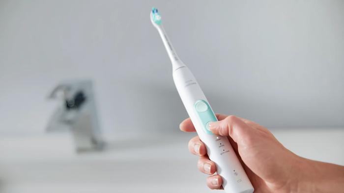 PHILIPS(フィリップス) 電動歯ブラシ 『ソニッケアー プロテクトクリーン＜プレミアム＞』 HX6857/31 (ホワイトミント) 商品画像3：生活家電 ディープライス