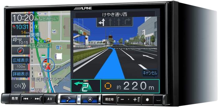 7DNX アルパイン 7型 2DINサイズ メモリーナビ 商品画像1：ドライブマーケット