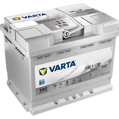 VARTA(バルタ) 560901068 Silver Dynamic AGM 欧州車用 アイドリングストップ車 バッテリー シルバーダイナミック (ドイツ製/正規輸入品) 560-901-068【取寄せ(2～3営業日で発送)】