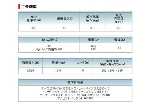 「大型商品」発送先に会社名・屋号が必要です。マキタ 集じん機491(P) 32L 連動コンセント 粉じん用 商品画像2：e-tool