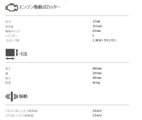 ハスクバーナ エンジンカッター K770 14インチ ダイヤモンドブレードは、付属致しません。 商品画像3：e-tool