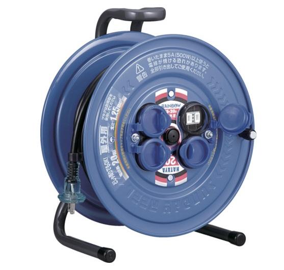 ハタヤ SS-20 サンデーレインボーリール 20m 屋外用 重量4.4kg HATAYA