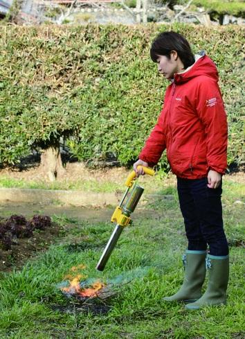 新富士バーナー KB-120 草焼きバーナー CB(カセットボンベ) HYPER 除草 害虫駆除 軽量 商品画像3：e-tool