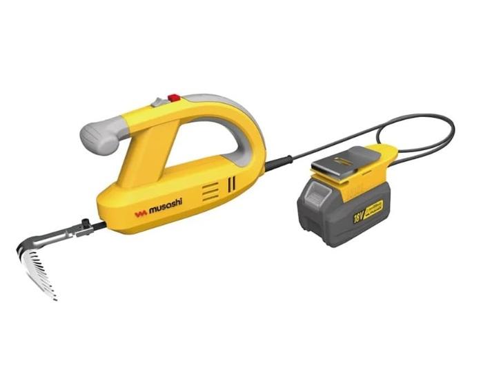 ムサシ WE-770 充電式除草バイブレーター 18Vバッテリーホルダー型 musashi