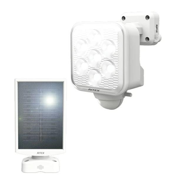  5W 1灯 LEDソーラーセンサーライト S-110L ライテックス