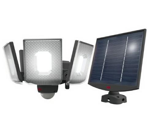 7.5W×4灯 スライド型 LEDソーラー センサーライト S-400L ライテックス