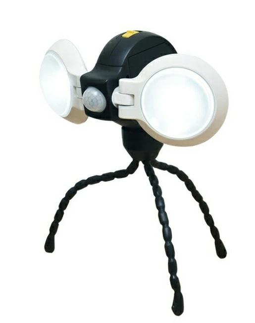 LEDどこでもセンサーライトダブル 電池式 ASL-092 ライテックス