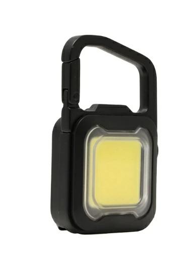 充電式スーパーフラッシュライト6W ブラック COB-WL005BK ライテックス