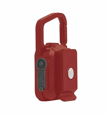 充電式スーパーフラッシュライト6W レッド COB-WL007R ライテックス 商品画像3：e-tool