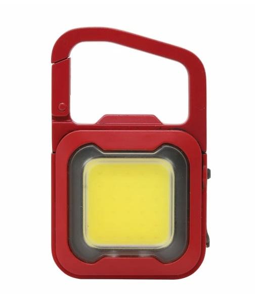 充電式スーパーフラッシュライト6W レッド COB-WL007R ライテックス