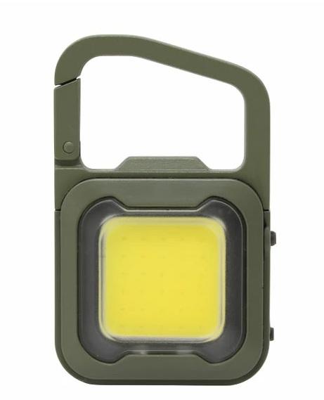 充電式スーパーフラッシュライト6W カーキ COB-WL008KH ライテックス