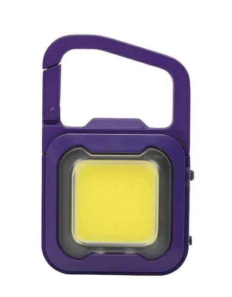 充電式スーパーフラッシュライト6W パープル COB-WL010PU ライテックス