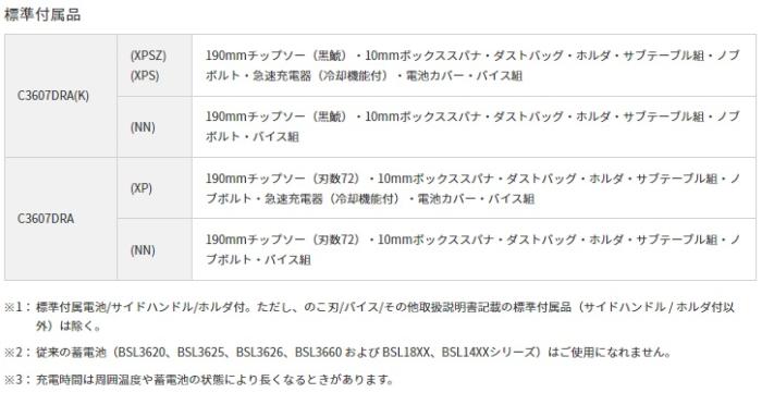 「大型商品」発送先に会社名・屋号が必要です。ハイコーキ C3606DRA(K)(XPSZ) (チップソー・電池・充電器付) コードレス卓上スライド丸のこ 165mm 36V 左傾斜 HiKOKI 商品画像8：e-tool