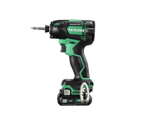 ハイコーキ WHP12DA(2LS) (ビット別売) (バッテリ2個・充電器・ケース付) コードレス静音インパクトドライバ 10.8V HiKOKI 商品画像6：e-tool