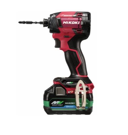ハイコーキ WH36DD(2XHRSZ) セット(バッテリ2個・充電器・ケース付) インパクトドライバ スコーピオンレッド 商品画像7：e-tool