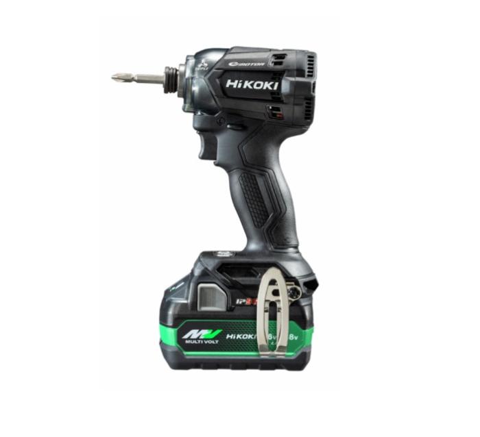 ハイコーキ　WH18DC(2XPBZ)　黒　(バッテリ2個・充電器・ケース付)(ビット別売)　コードレスインパクトドライバ　マルチボルト　18V 商品画像1：e-tool