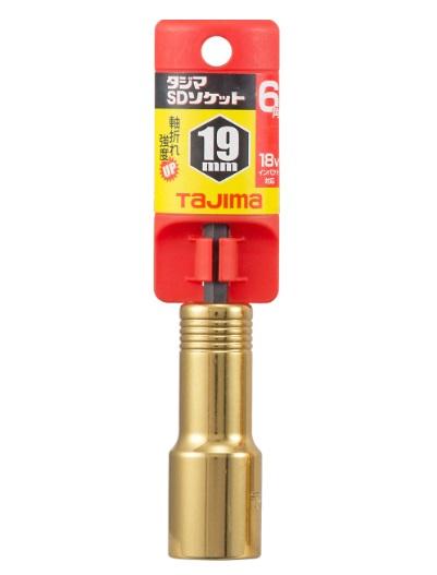 タジマ SDソケット 19mm 6角 TSK-SD19-6K Tajima