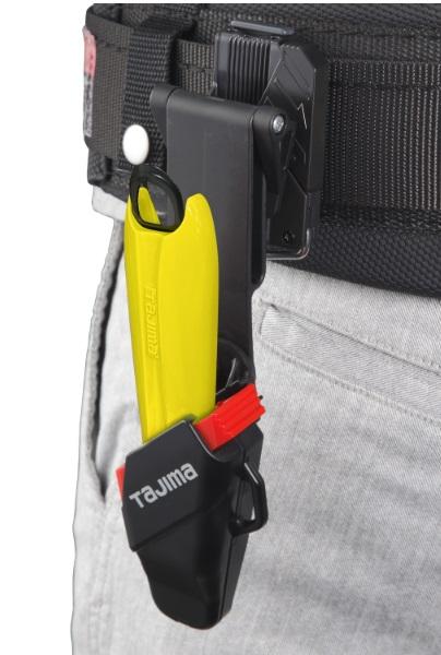 タジマ DC-L500YSFBL 黄 セフホルスター付 L刃 ドライバーカッター 単色グリップ オート TJM TAJIMA 商品画像4：e-tool