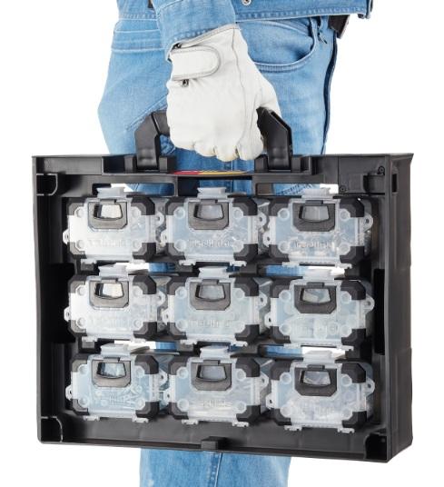 タジマ TB-PCS9 セフパーツケースSサイズ9個セットトレイ TJM TAJIMA 商品画像4：e-tool