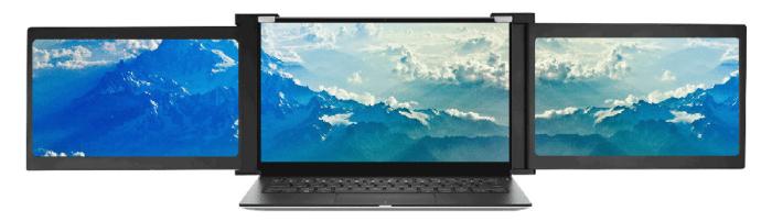 Tri-Screen JN-TRI-IPS133FHDR [13.3インチ ブラック] 商品画像2：総合通販サイト 家電横丁