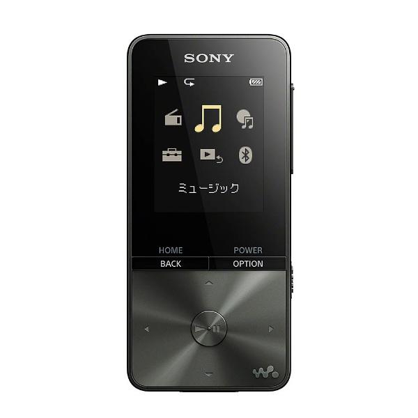 NW-S313 (B) [4GB ブラック] 商品画像2：総合通販サイト 家電横丁