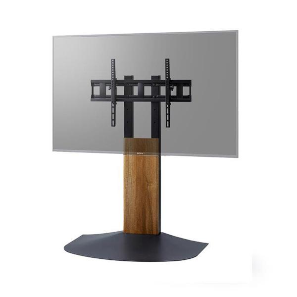 朝日木材 ～86V型対応 壁寄せテレビスタンド Swing ダークブラウン WS-BL840-DB 商品画像2：総合通販サイト 家電横丁