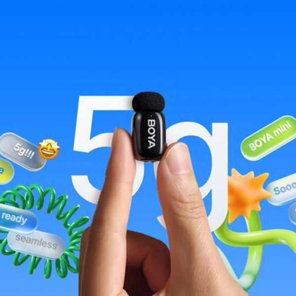 mini12(ブラック) コンパクトワイヤレスマイク USB Type-C、Lightningコネクタ対応 商品画像4：総合通販サイト 家電横丁