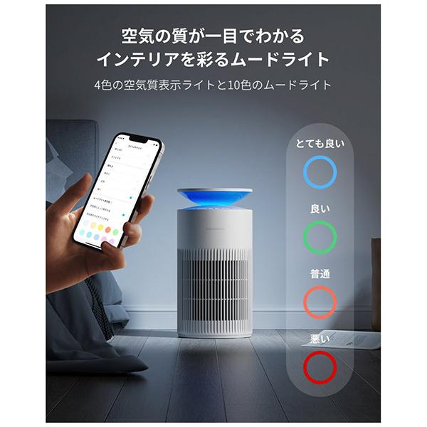 SwitchBot 空気清浄機 Table [ホワイト] 商品画像6：総合通販サイト 家電横丁