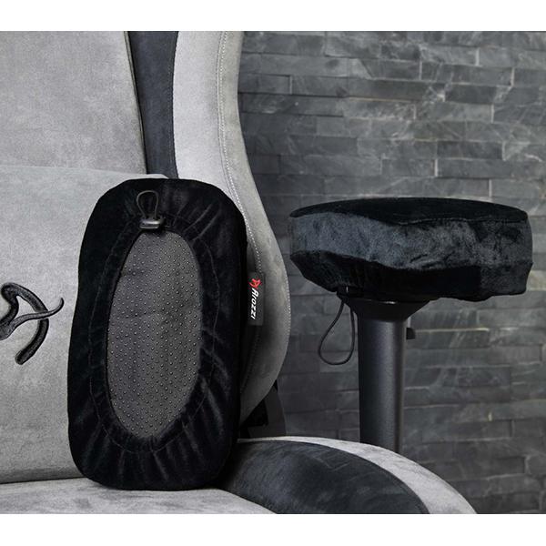 Arozzi AZ-MFPAD アームレストパッド [W135ｘD270ｘH40mm] Memory Foam Armrest Pads ブラック AZ-MFPAD 商品画像5：総合通販サイト 家電横丁