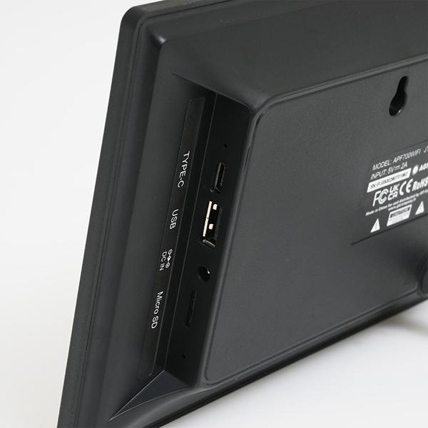 AGFAPHOTO アグファフォト 7インチ デジタルフォトフレーム APF700WIFI 商品画像8：総合通販サイト 家電横丁