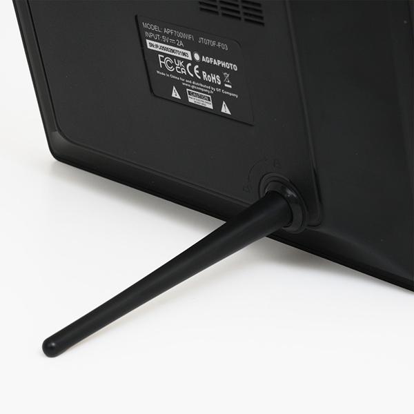 AGFAPHOTO アグファフォト 7インチ デジタルフォトフレーム APF700WIFI 商品画像9：総合通販サイト 家電横丁