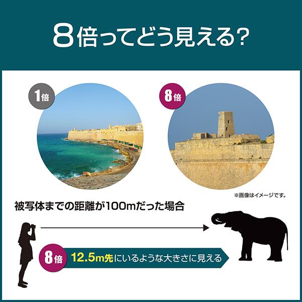 OM SYSTEM Trip light 8x21 RC II [シャンパンゴールド] 商品画像10：総合通販サイト 家電横丁