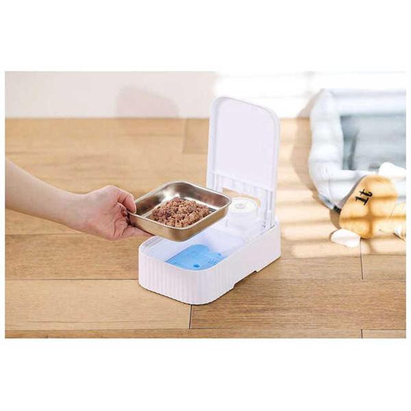 エレコム ELECOM 自動給餌器 猫 / 犬 用 350mL PET-AF06WH ホワイト 1匹用 ダイヤルタイマー式 1～48時間 商品画像14：総合通販サイト 家電横丁