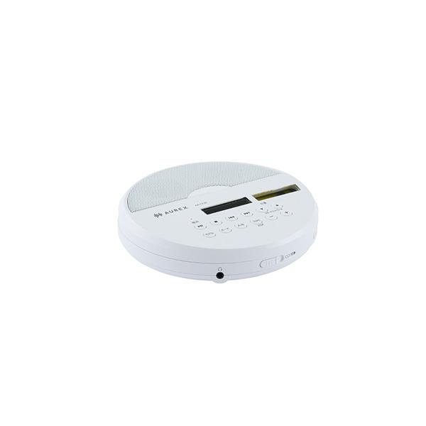 AX-CP20W ﾎﾜｲﾄ ポータブルCDプレイヤー ステレオスピーカー搭載 MP3再生対応 商品画像6：総合通販サイト 家電横丁