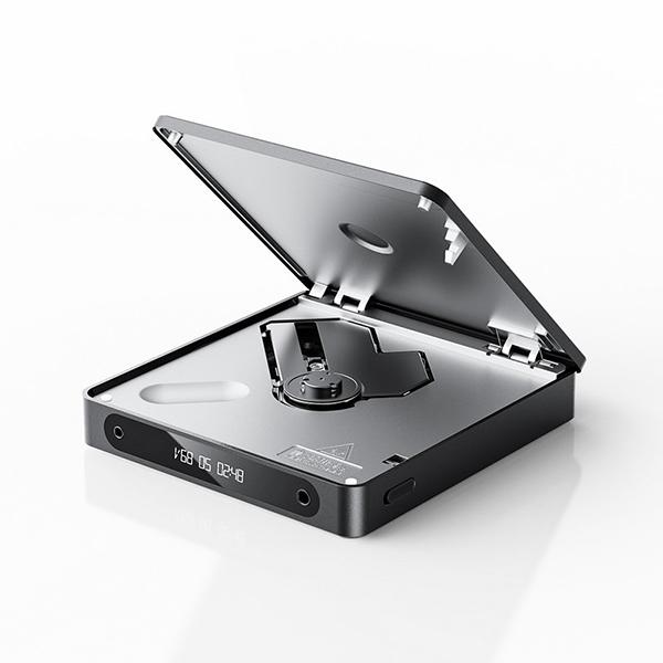 ポータブルCDプレーヤー Black FIO-DM13BT-B 商品画像3：総合通販サイト 家電横丁