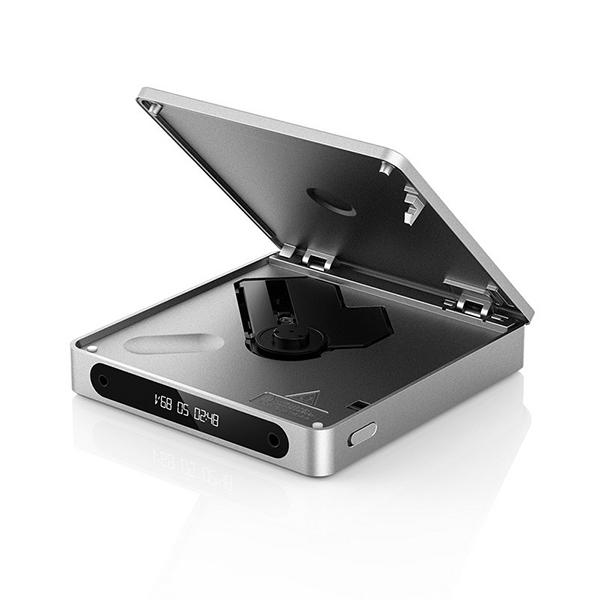 ポータブルCDプレーヤー Silver FIO-DM13BT-S 商品画像3：総合通販サイト 家電横丁