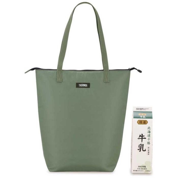 サーモス 保冷ショッピングバッグ 12L カーキ REV-0121 KKI 商品画像5：総合通販サイト 家電横丁