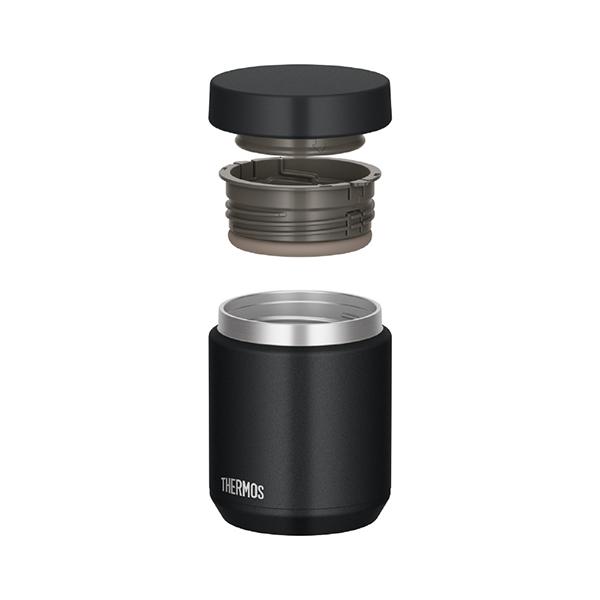 サーモス 真空断熱スープジャー 400ml JED-400-BK ブラック 商品画像3：総合通販サイト 家電横丁