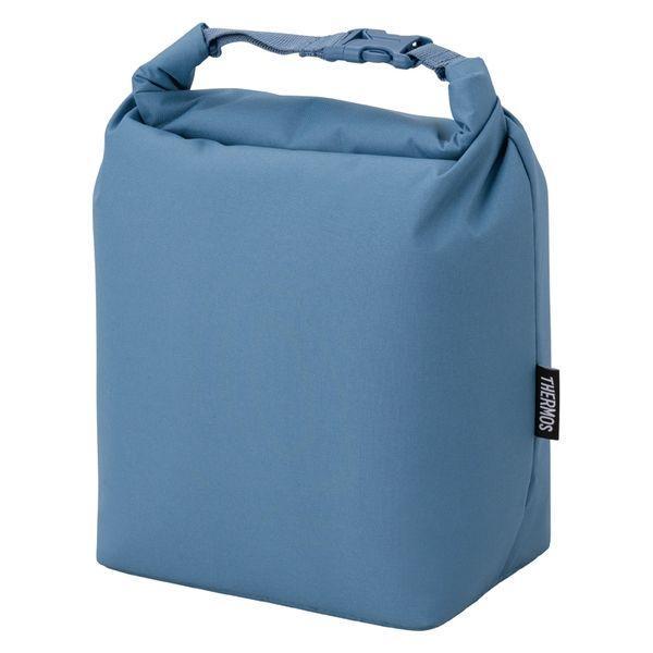 サーモス 保冷ロールトップバッグ 5L アッシュブルー RFKー005 ASB