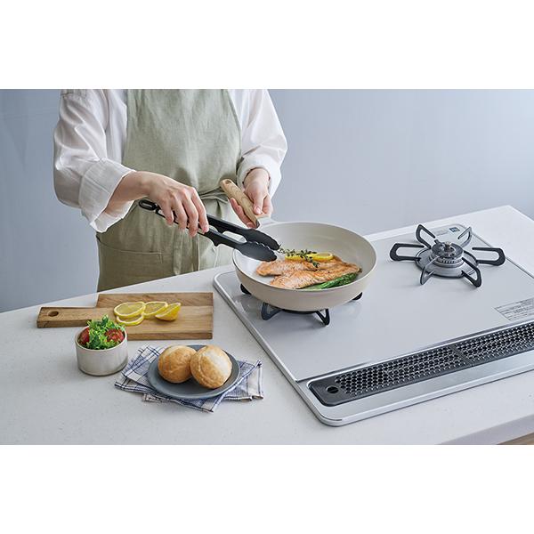 サーモス セラプロテクトシリーズ フライパン ガス火・IH対応 26cm グレージュ KFO-026-GG IH対応 商品画像6：総合通販サイト 家電横丁