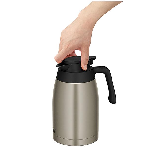 サーモス ステンレスポット 食洗器対応モデル ステンレス TTG-1500-S ［1.5L］ 商品画像7：総合通販サイト 家電横丁