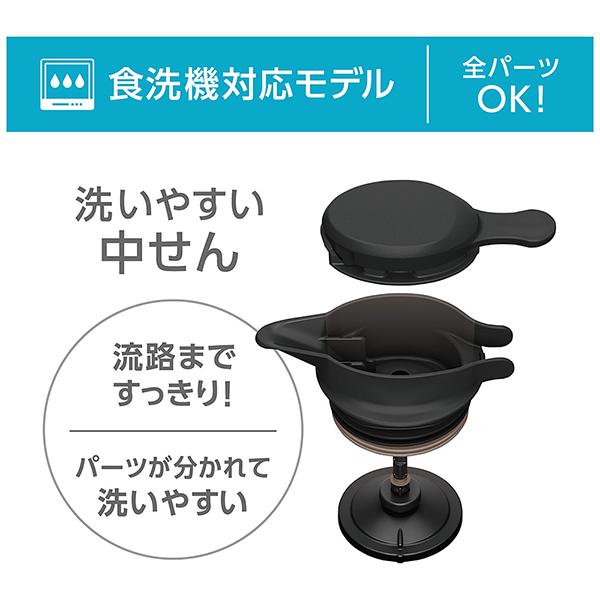 サーモスステンレスポット食洗器対応モデルステンレスTTG-2000-S［2.0L］ 商品画像3：総合通販サイト 家電横丁